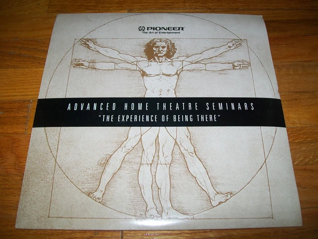 ADVANCED HOME THEATRE SEMINARS: THE EXPERIENCE OF BEING THERE Laserdisc PIONEER