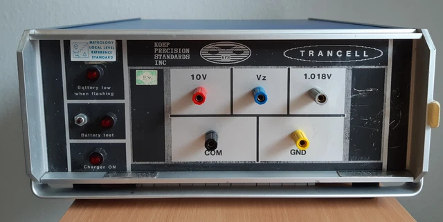 Koep Precision Standards Inc Trancell Voltage Standard 10V und 1.018V ungetestet