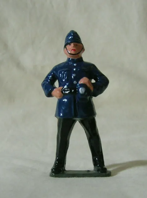 English Bobby policeman, G Scale or #1 gauge train layout figure, Reproduction