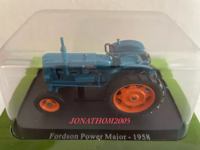 TRACTEUR AGRICOLE FORDSON POWER MAJOR de 1958 au 1/43°