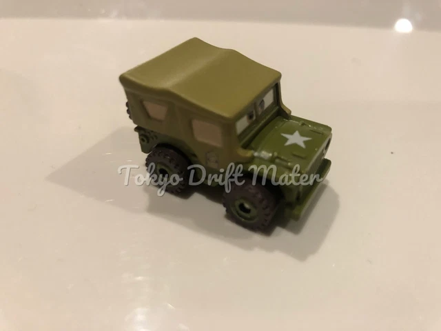 Disney Pixar Cars SARGE MINI RACER DIECAST TOKYO DRIFT MATER