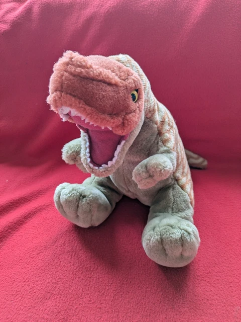 Peluche T-Rex Wild Republic Dinosauria II – 43 Cm, Rembourrage Recyclé, Doux Et Réaliste, Cadeau écolo Pour Enfant