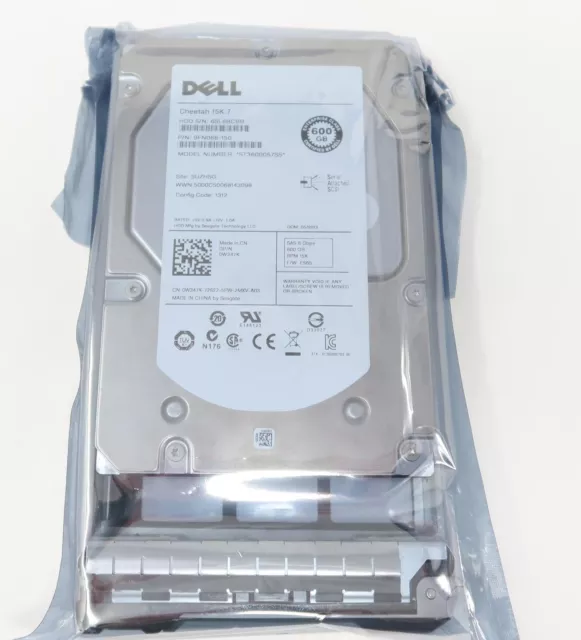 Disco duro Dell ST3600057SS W347K 600 GB 15 k 3,5 pulgadas SAS 2