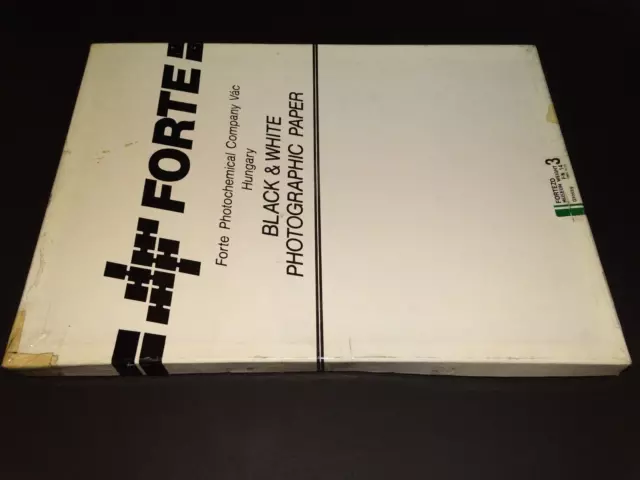 Papel Fortezo 3 FN 14 FB (brillante) 30,5x40,6 cm (12x16 pulgadas) - más de 65 hojas