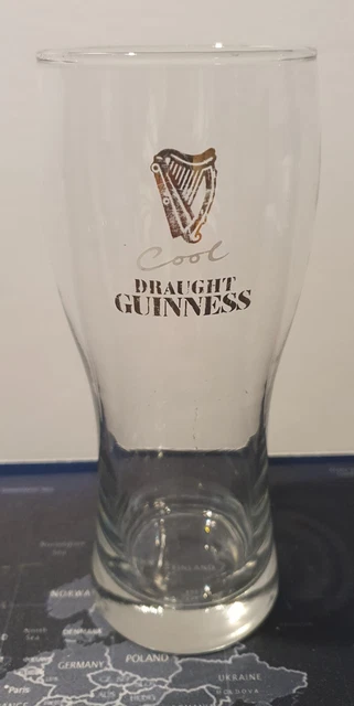 Rare Collectable Guinness Cool Draught Guinness glass