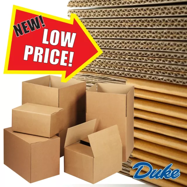 Strong Single & Double Wall Cardboard Boxes - Postal Removal Moving - Quality