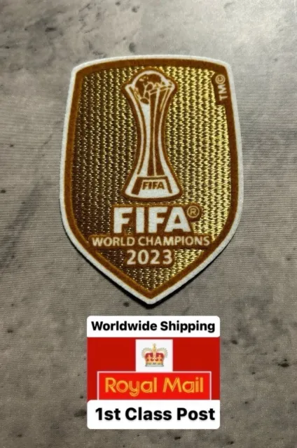 Club World Cup 2023 Manchester City Football Shirt Patch Badge champion UK STOCK