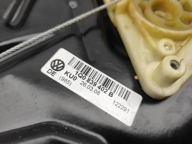 Mécanisme De Lève-vitre électrique Avant Gauche Pour Volkswagen Eos 2006-2015 - Neuf - Réf. 1Q0837461 / 1Q0837461E / G