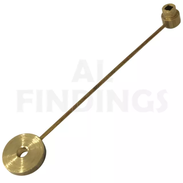 Clock Bell Hammer - Brass Head French Clocks Gong parts repairs