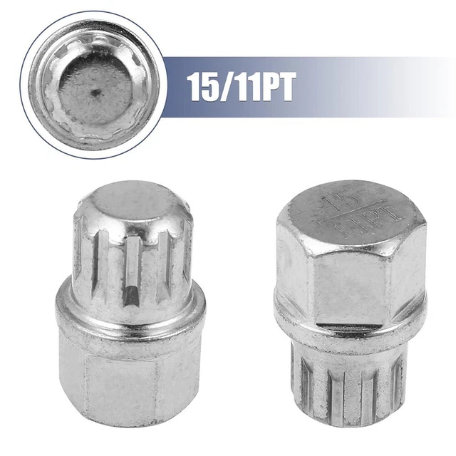 Clé de retrait de vis anti-vol longue durée pour BMW 15/11PT