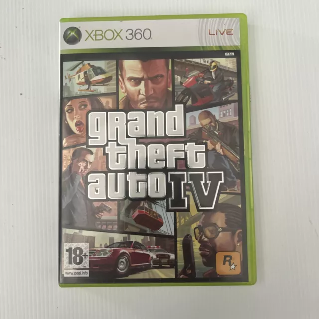 Grand Theft Auto V GTA 5 (Microsoft Xbox 360) - Complete W/Manual + Map  TESTED!