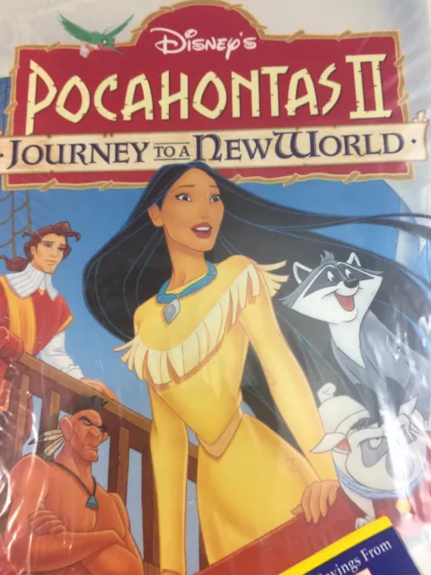 NEW SEALED Walt Disney POCAHONTAS II Journey to a New World VHS Tape Collectible