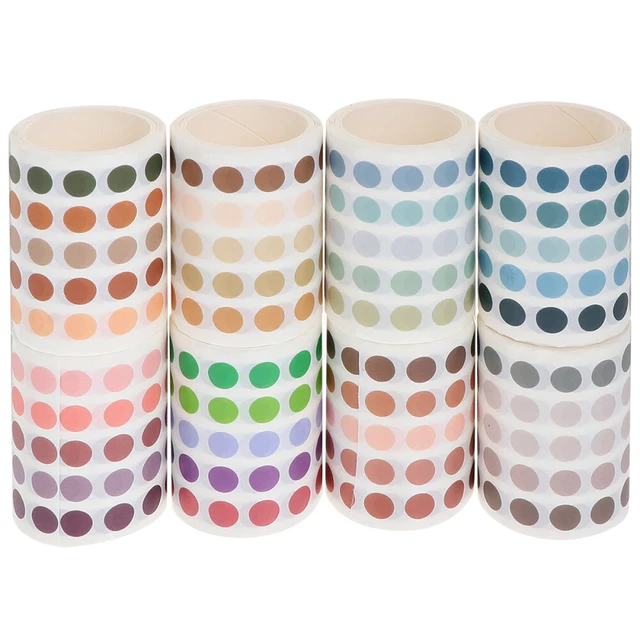 8 Pcs Ruban Washi De Noël Bande De Points Album Photos Pour Enfants Cadeau