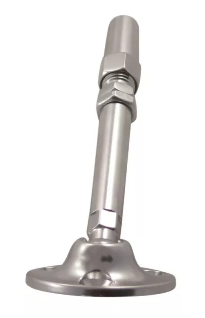 Tendeur base ronde à sertir manuel orientable Pour Câble de 4mm inox A4 - 316