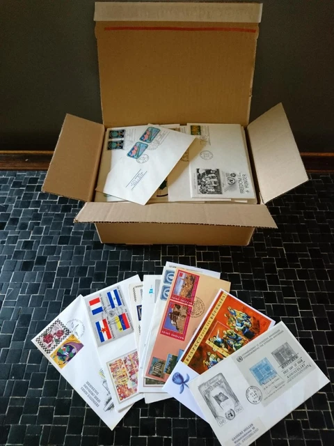 Belegefundgrube UNO FDCs, 400 Ersttagsbriefe (#87833)