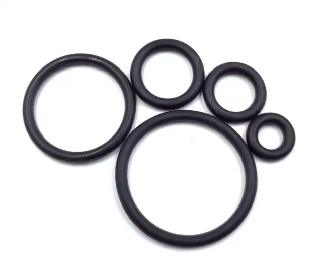 1.9mm Section Select OD from 5mm to 50mm Rubber O-Ring gaskets [M_4]