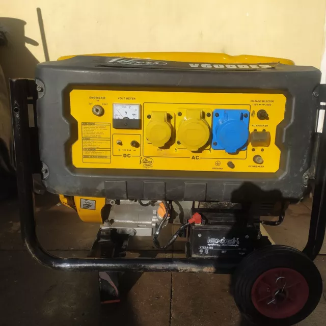 Generator 6 Kva 230v 115v engine 15hp cash On Collection Full Working