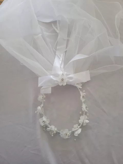 bridal headpiece With Veil