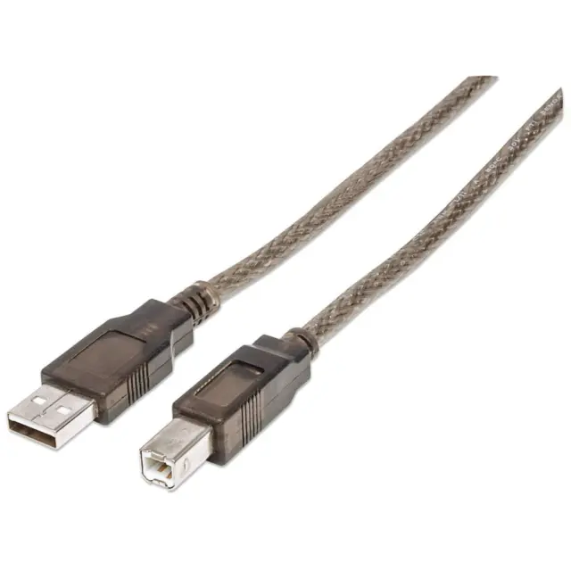 Manhattan Hi-Speed USB 2.0 aktives Anschlusskabel - A-Stecker / B-Stecker - 11 m