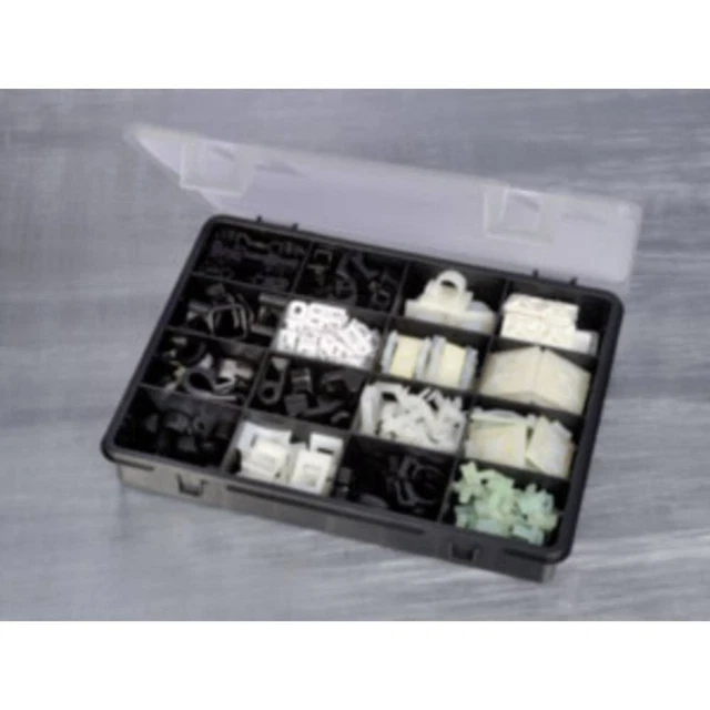 HellermannTyton BMS-100 Kit fermacavi in scatola 151-00000 195 Parti