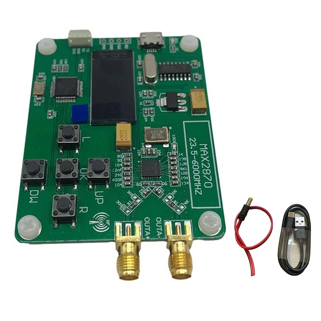 SOURCE DE SIGNAL RF MAX2870 compacte et portable avec écran OLED 0 96 ...