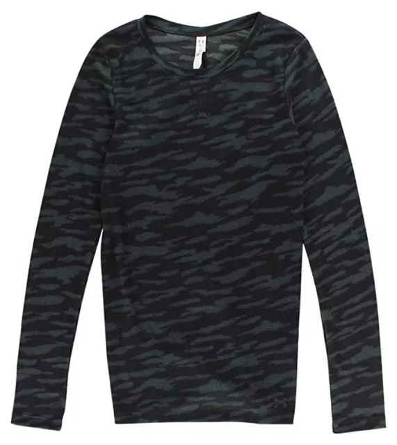 New Under Armour Womens Cozy Waffle Shirt Long Sleeve 1248672