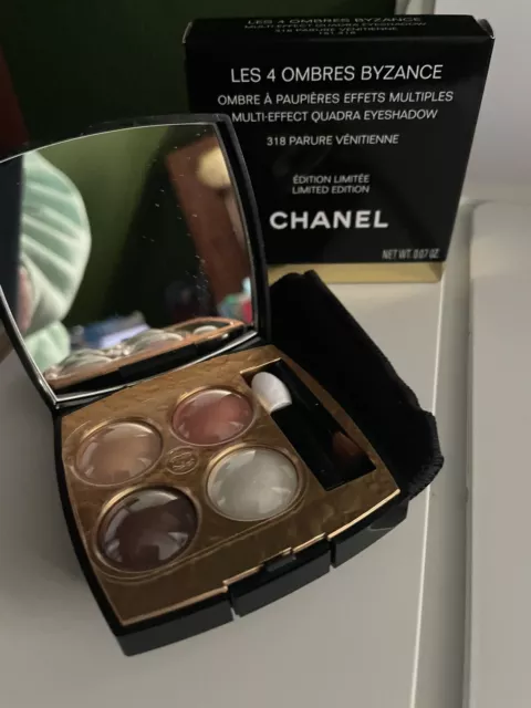 CHANEL LES 4 OMBRES BYZANCE  318 PARURE VÉNTIENNE EYE LOOK! 