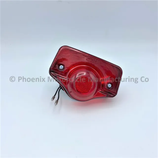 Royal Enfield Stop  & Tail Light Assembly For Old Type Bullet - Uk Supplied