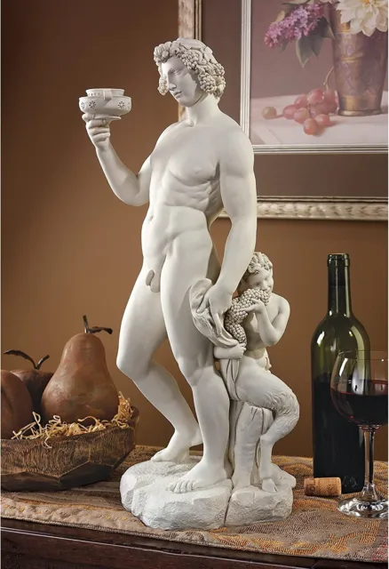 Bacchus Statue God Wine Decoration Sculpture