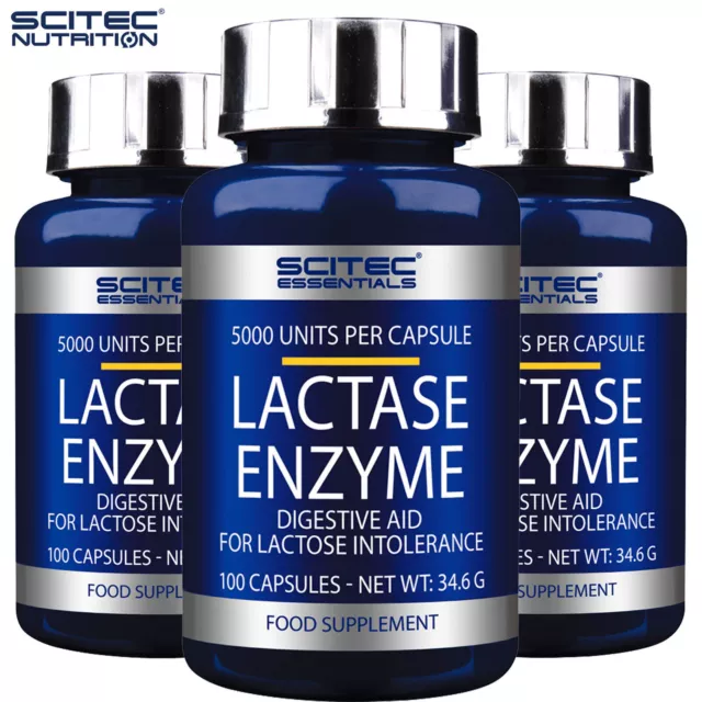 LACTASE ENZYME Pills - Fast Acting Lactose Intolerance Digestive Supplement 3