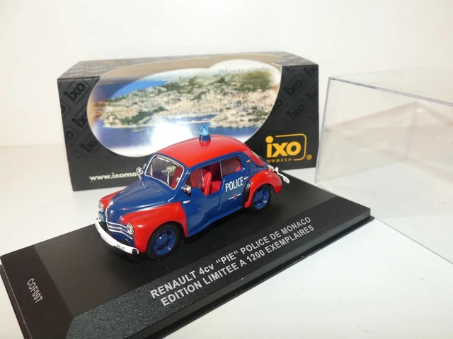 RENAULT 4CV POLICE de Monaco 1/43 eme réf 644 EUR 12,00 - FR