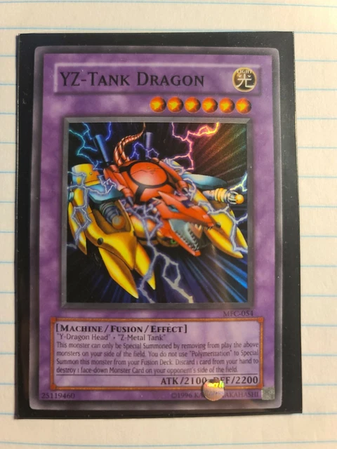 Yugioh YZ-Tank Dragon - MFC-054 - Super Rare