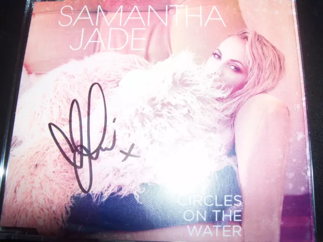 Samantha Jade Circles In The Water Aust Signed Autographed CD Single - New