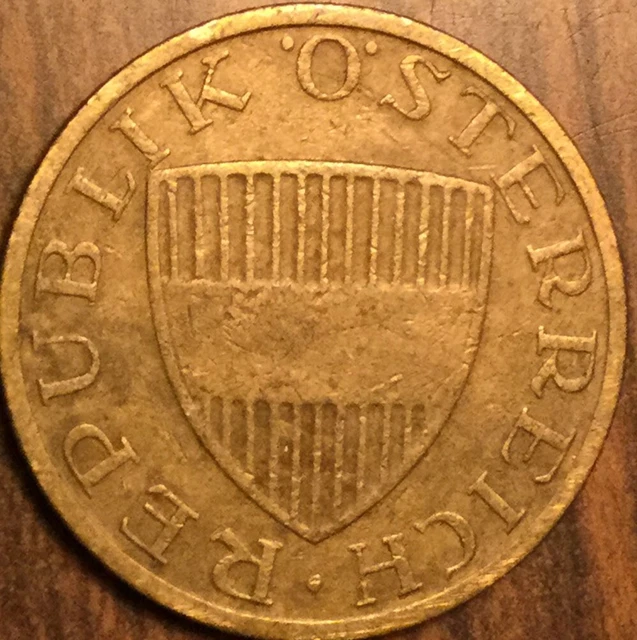 1963 Austria 50 Groschen Coin