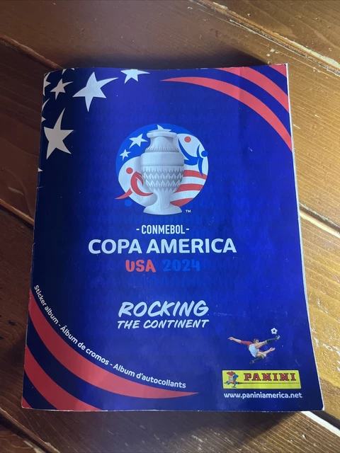 USA VERSION 2024 Panini Copa America USA Complete Sticker Set 430 ...