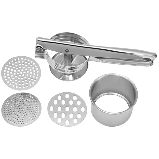 Apisonador de patatas acero inoxidable apisonador fabricante Musubi Silver