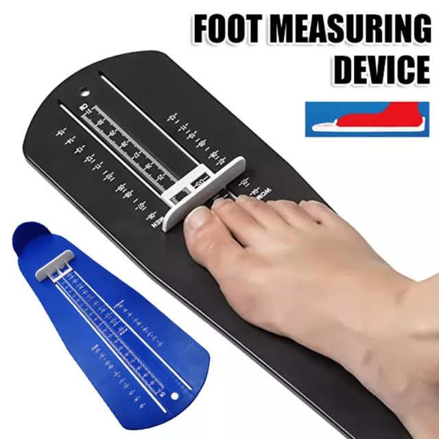 Professional Foot Measurement Device Shoe Sizer Foot Gauge Ruler For Kids Adults