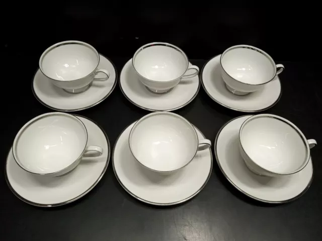 PRINCESS HOUSE EXCLUSIVE HERITAGE TEA COFFEE CUP CUPS 6 SAUCER Plate plates Set