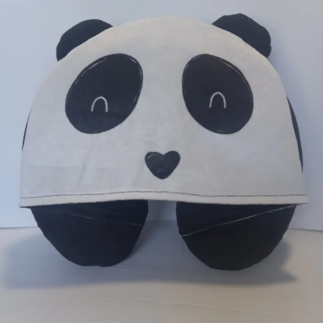 Kids Travel Memory Foam Hooded Neck Pillow, Panda ages 3+ VIGGIO BAMBINO