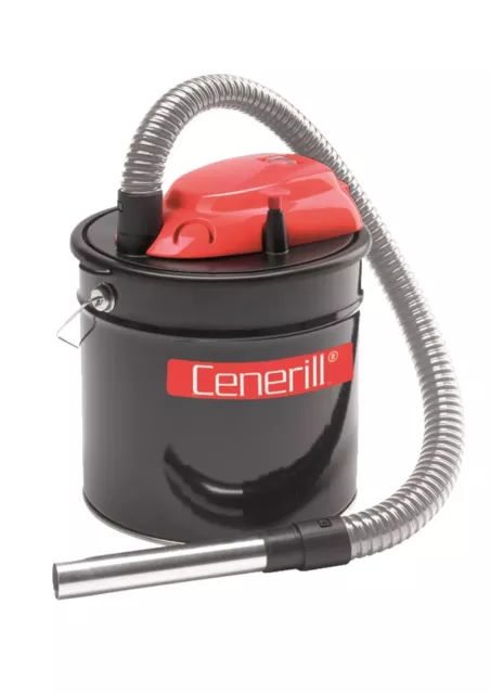 Aspirateur à cendre electrique 800W pour poele et cheminée avec cuve 18 litres