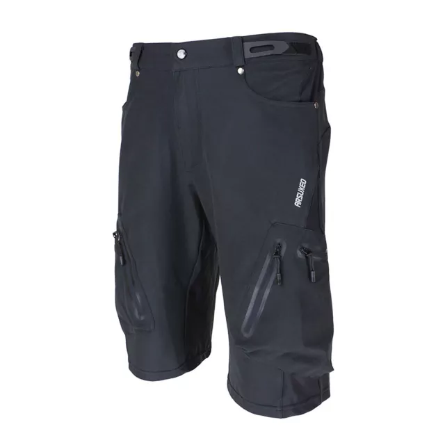 Fahrrad MTB Hose Shorts lässig  Running Polyamid  Schwarz XL E8A8