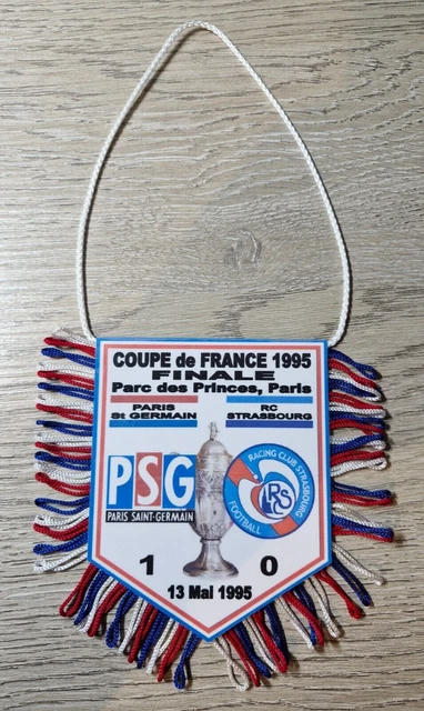 Pass Presse Original Finale Coupe De France 1995 PSG Strasbourg, Ticket Collector