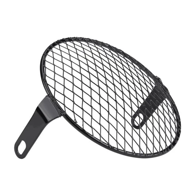 6.5 Inch Motorbike Round Headlight Cover Motorcycle Side Mount Grille #3 DF