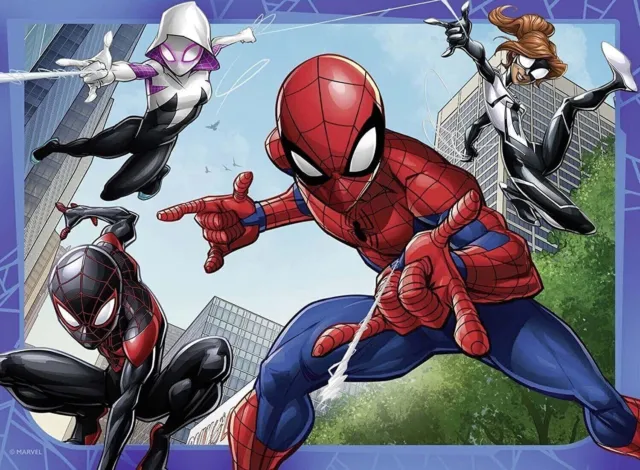 Puzzle Supercolor 30 Spider-Man : : Toys