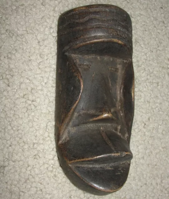 Rare African Tribal Dan Guerre Passport Mask Baule / Ivory Coast Liberia Masque