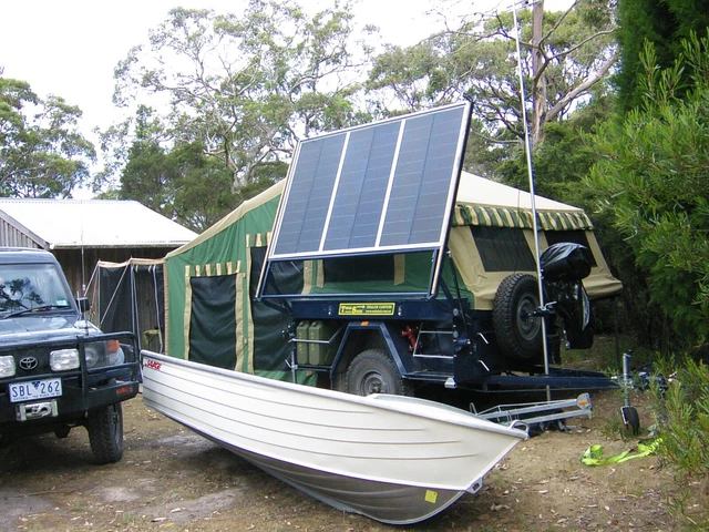 fully off road camper trailer