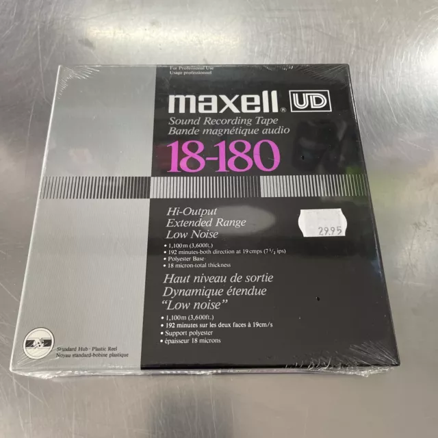 Maxell UD 18-180  - Neu - Tonband