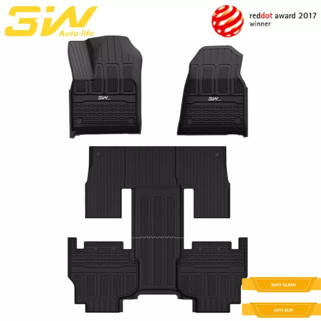 2022-2024 Jeep Wagoneer All-Weather Floor Mats 82216634AA