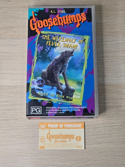 GOOSEBUMPS THE WEREWOLF of Fever Swamp VHS Video Tape 1997 R.L. Stine ...