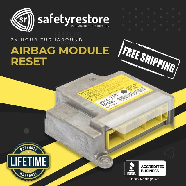thumbnail image 2 of OEM Toyota SRS Control Module Reset Service – Mail-In, Clear Crash Data & Airbag Light 2 of 6
